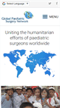 Mobile Screenshot of globalpaediatricsurgery.org